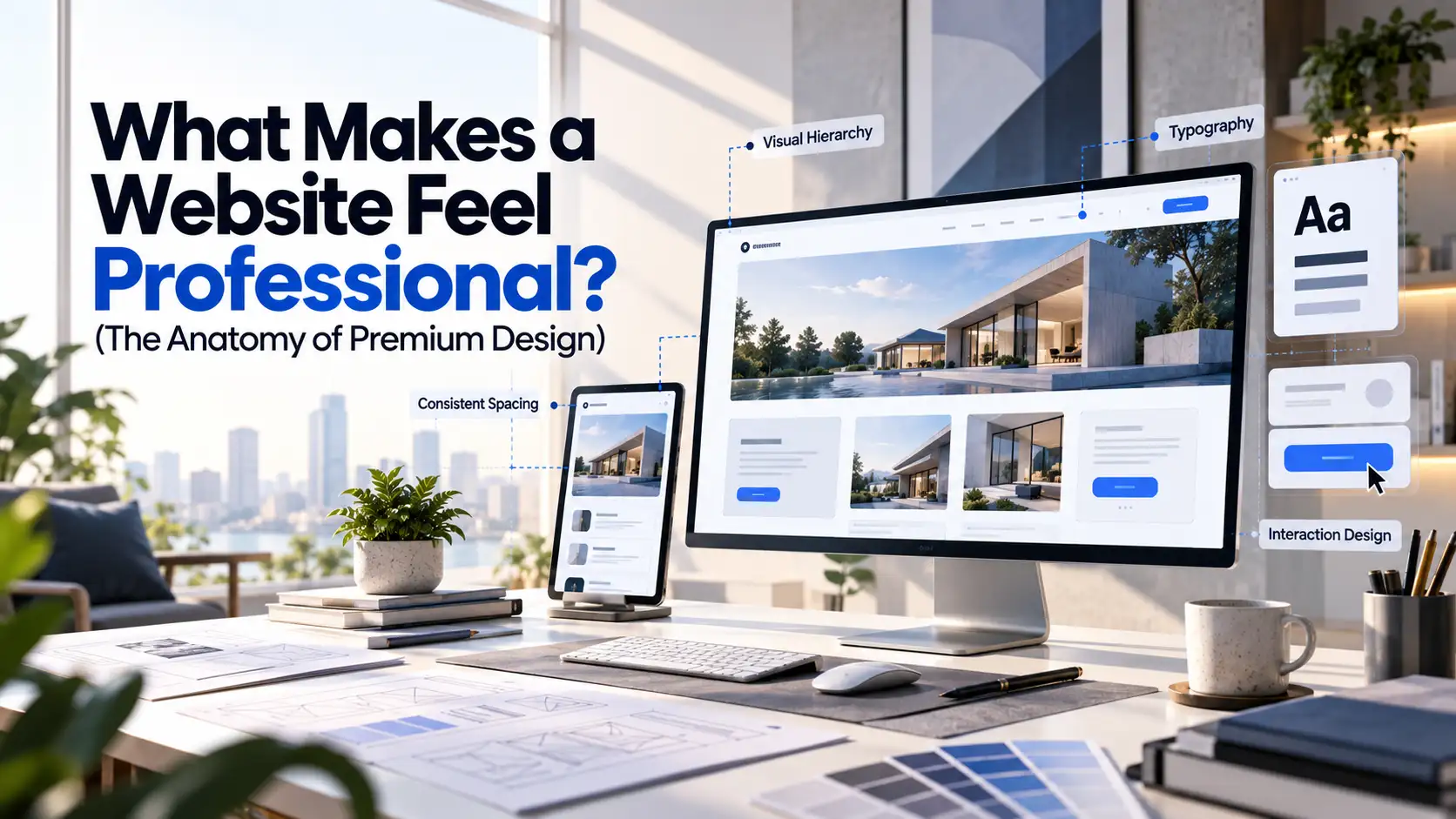 What Makes a Website Feel Professional? (The Anatomy of Premium Design)